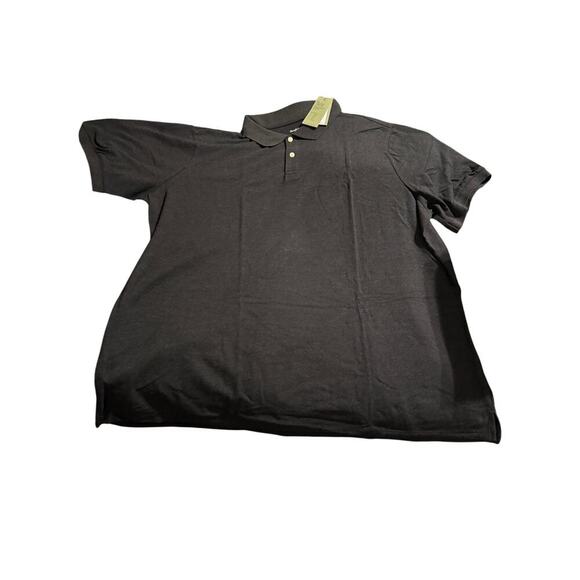NWT Goodfellow & Co. Men Dark Gray Polo Shirt‎ Size 4X Tall Stretch Cotton - Picture 1 of 5